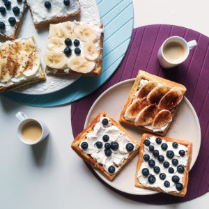 Home Made Waffles with Coffee