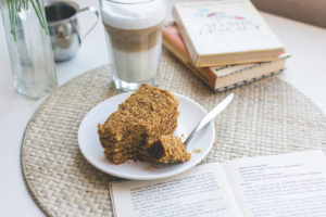 Czeh Honey Cake with Coffee Latte